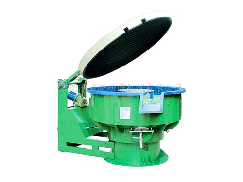 3-dimensional Vibratory Finishing Machine with + soundproof cover & separating sieve